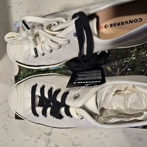 Converse x Clot Jack Purcell Low Top Ox 'Giant Panda' Shoes Women's Size 7 NEW - Picture 3 of 8